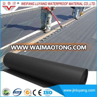 factory supply EPDM rubber waterproof membrane for flat roof